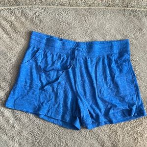 Blue shorts